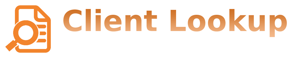 AGFP Client Lookup